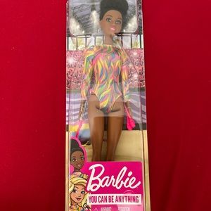 barbie doll gymnast new in box sealed